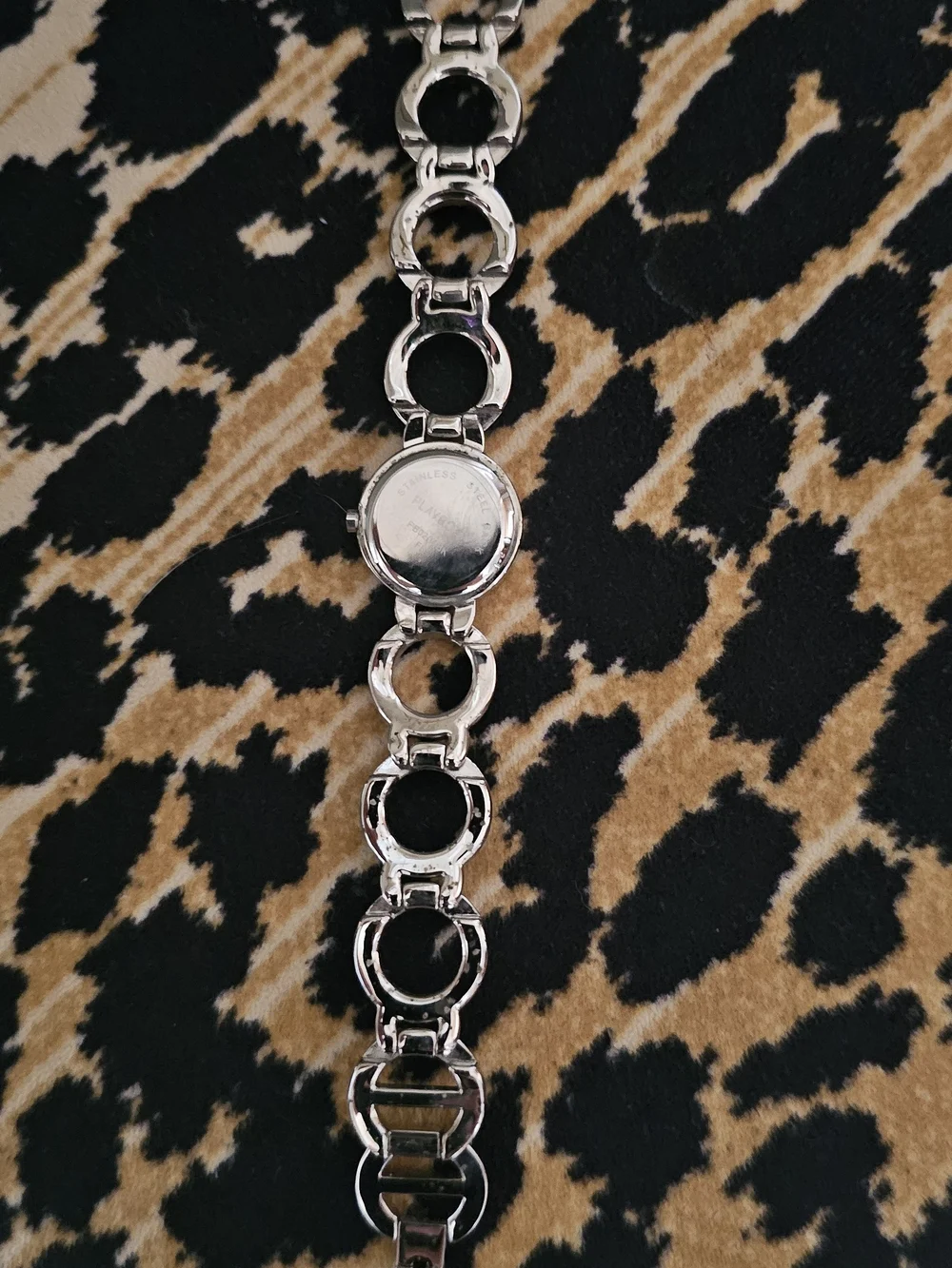 Playboy Silver Bunny Logo Bracelet Watch - Silver Vintage Y2K